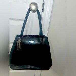 Black Coach Tote Bag